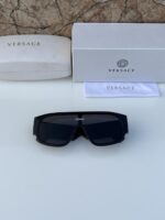 Versace Unisex Sunglasses Geometric Lens Dark Gradient - Image 6