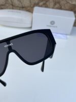 Versace Unisex Sunglasses Geometric Lens Dark Gradient - Image 7