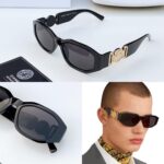 Versace VE4361 Gold-Brown Metal Sunglasses