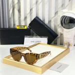 Ysl C09B60-2 Sunglasses Black UV Protection