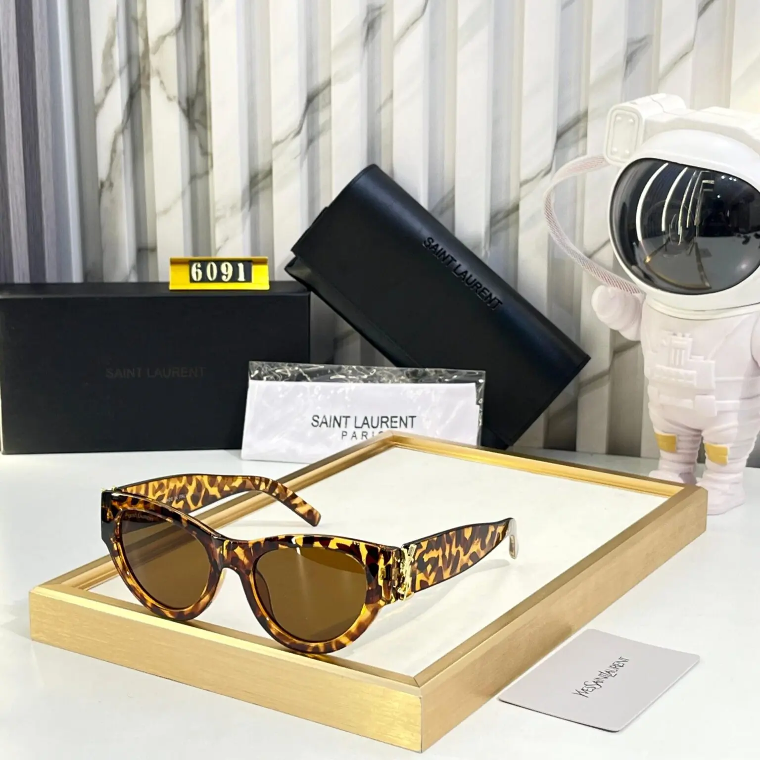 Ysl-C09B60-2-Sunglasses-Black-UV-Protection-1 Ysl C09B60-2 Sunglasses Black UV Protection - Image 1