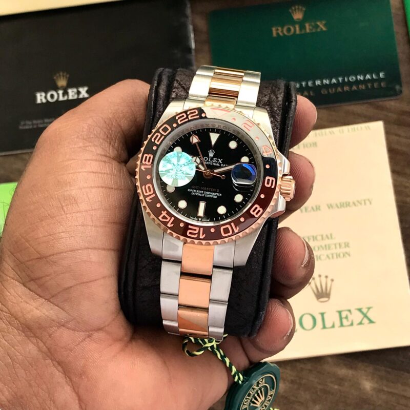 image_1-1 Rolex GMT Master-|| Two Tone Black-Rose Gold (Automatic 40mm) - Image 1