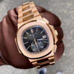 Patek Philippe Nautilus 5980/1R Black Dial 43mm Automatic