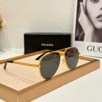 Prada Men Sunglasses Black/Grey Frame UV Protection - Image 2