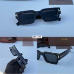 Tom Ford MO:183 Black Rectangular Sunglasses - Image 5